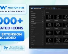 Videohive Animated Icons Pack | Free Extension for Premiere Pro Included