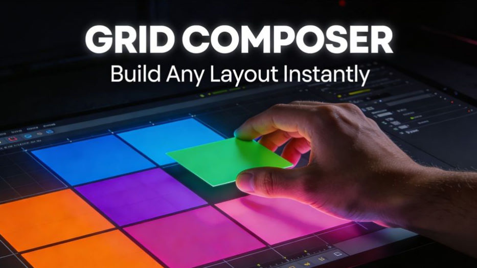 Grid Rando Layout Generator Aescripts Grid Composer V1.4.04 - INTRO HD