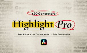 Videohive Highlight Pro Toolkit – for DaVinci Resolve