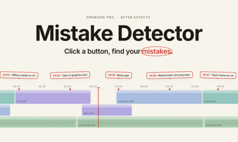 Aescripts Mistake Detector v0.2.5 Free Download