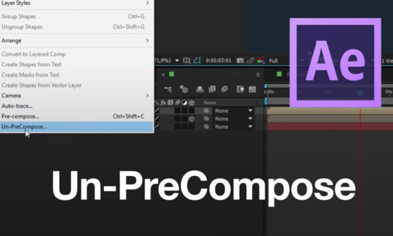 Aescripts Un-PreCompose V1.1.5