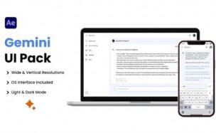 Videohive Gemini Bard AI Chatbot UI – 2 in 1 Pack