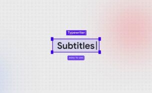 Videohive Typewriter Subtitles