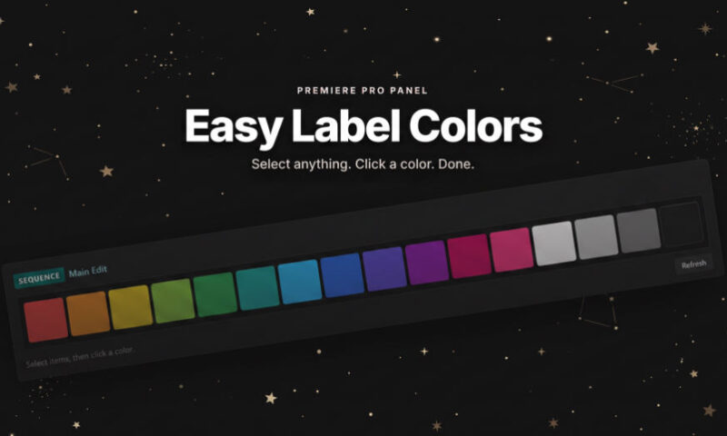 Aescripts Easy Label Colors v1.2.0 Free Download