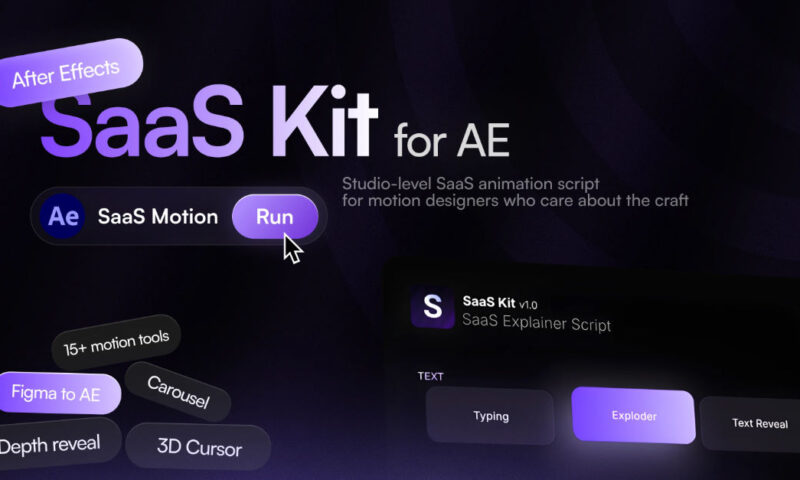 Aescripts SaaS Kit v1.0 Free Download