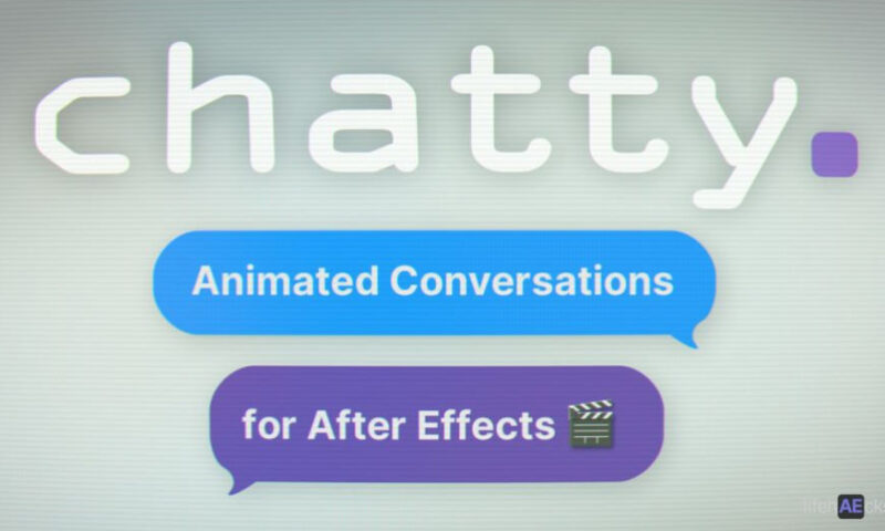 Aescripts Chatty v1.2.0
