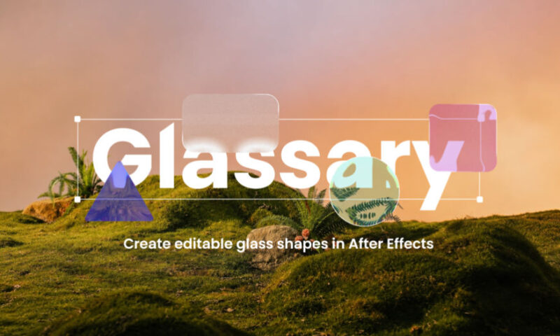 Aescripts Glassary V1.8