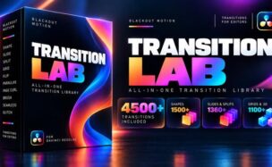Videohive Transition Lab for Davinci Resolve