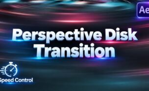 Videohive Perspective Disk Transition